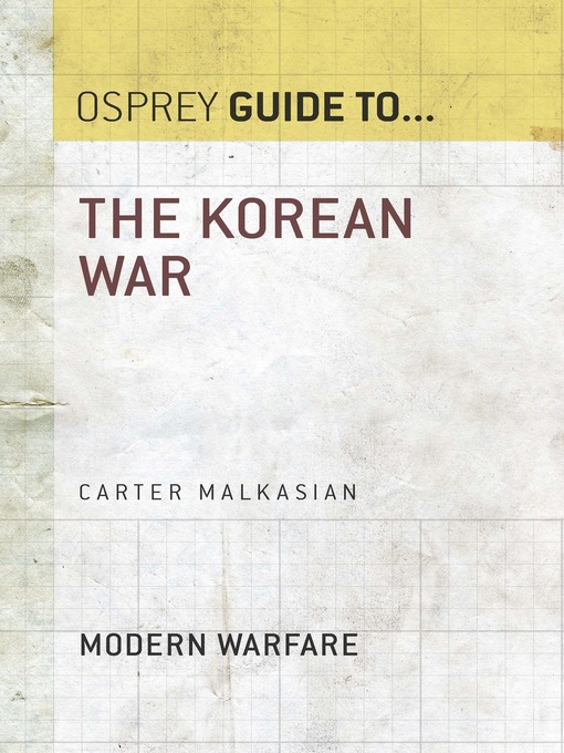 Title details for The Korean War by Carter Malkasian - Available